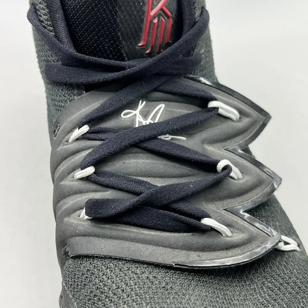 Nike Kyrie Irving 5 Basketball Sneakers Kids Size 6.5 Black Red Carpet Mid Shoes